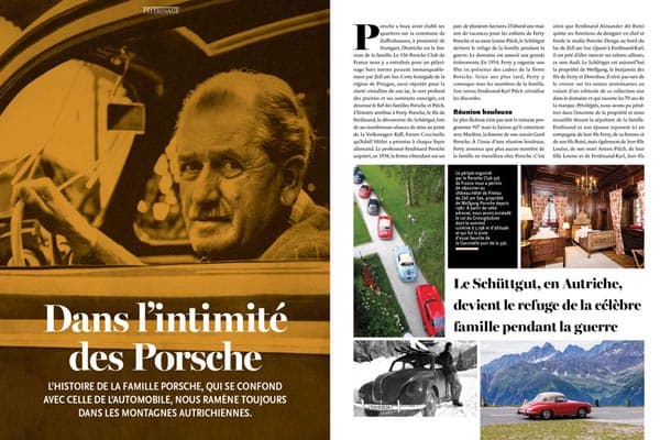 Sur la trace des Porsche